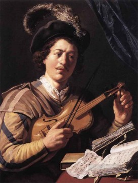  Jan Lienzo - El violinista Jan Lievens